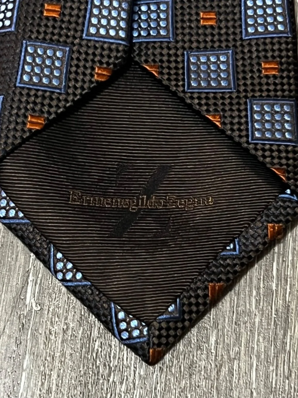 Ermenegildo Zegna 100% Silk Neck Tie 59